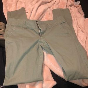 American eagle olive khakis